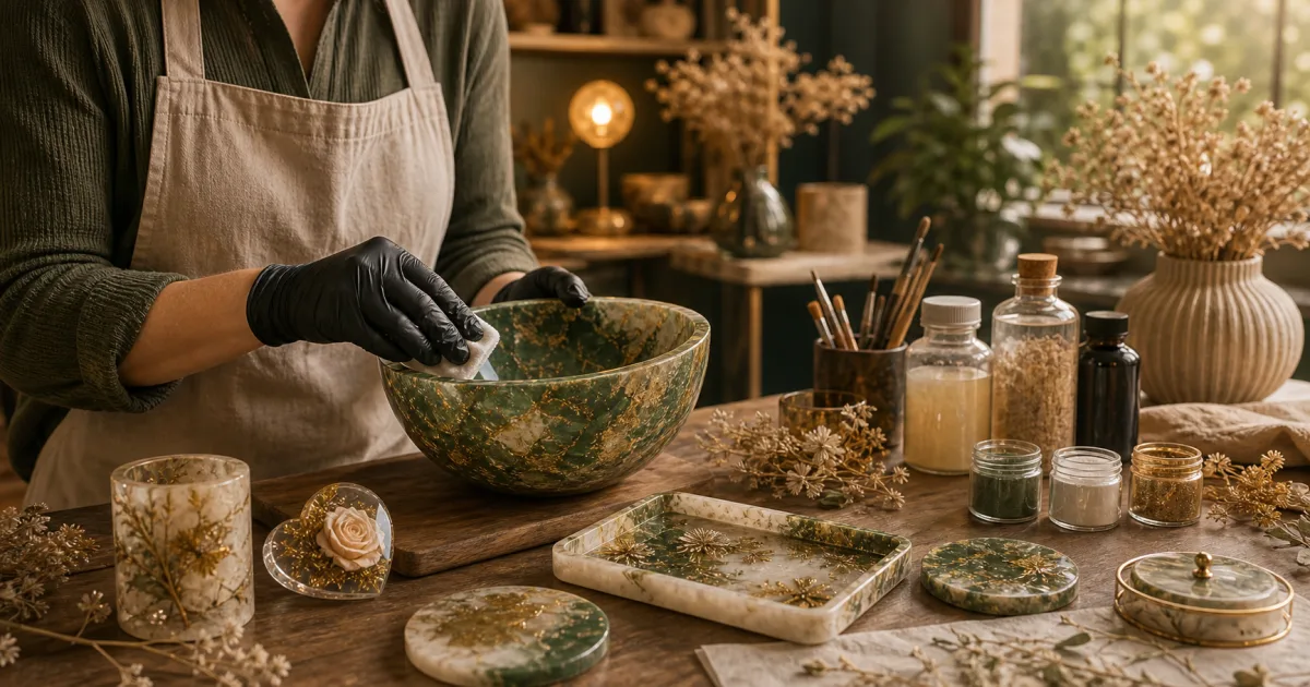 Windels Green & Deco Resin: handgemaakte deco met persoonlijke afwerking
