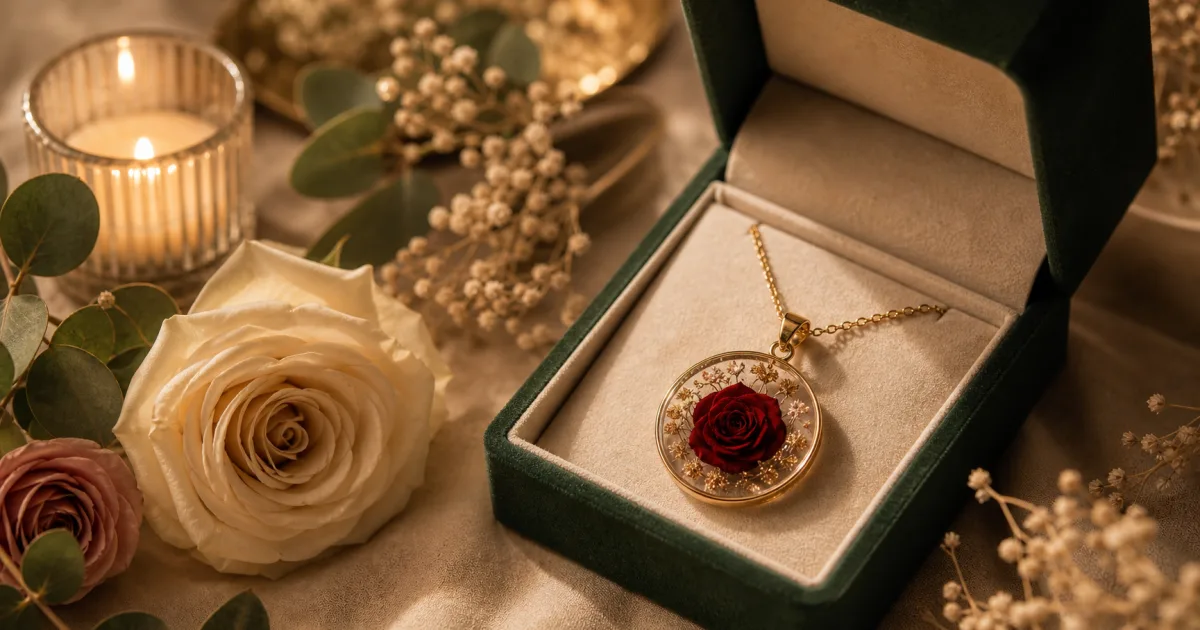 Ketting met roos: een persoonlijk cadeau met betekenis