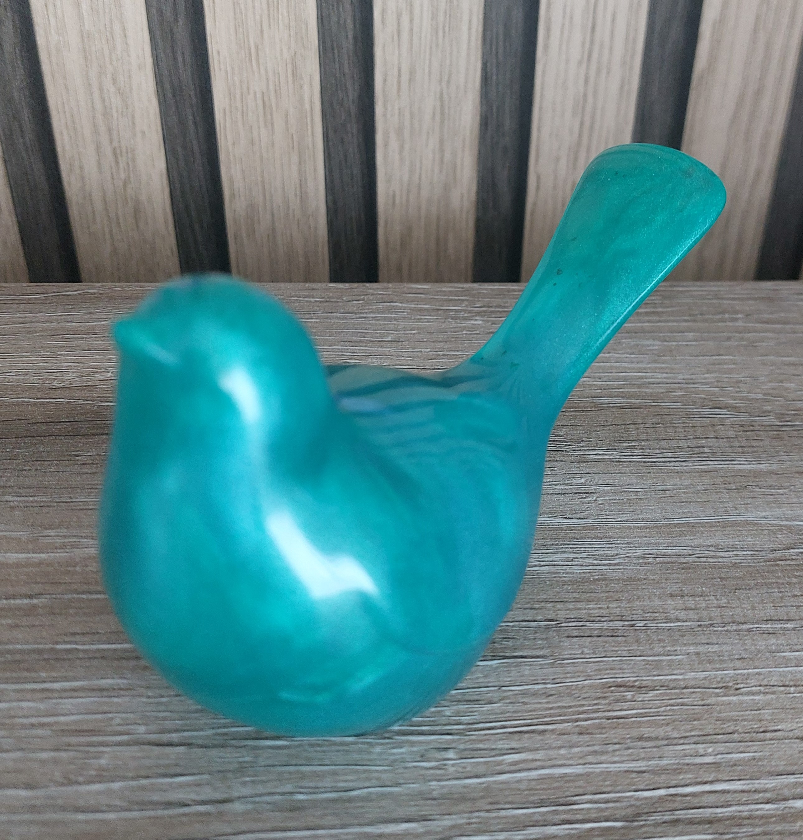 Glanzend vogelfiguurtje