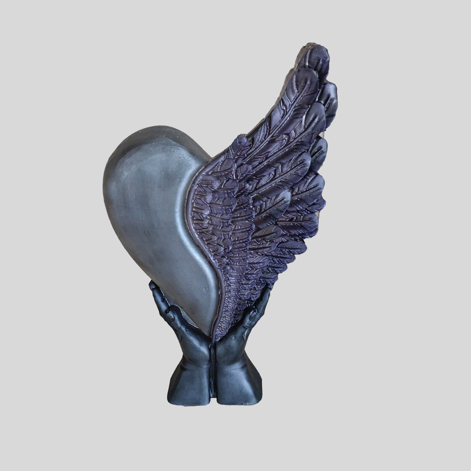 Beschermd hart met vleugel