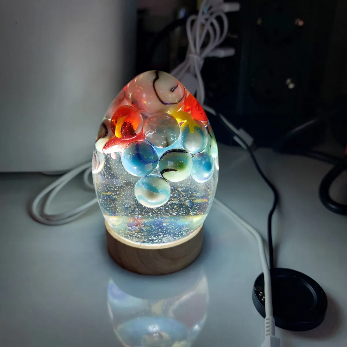 Verlichte kegel