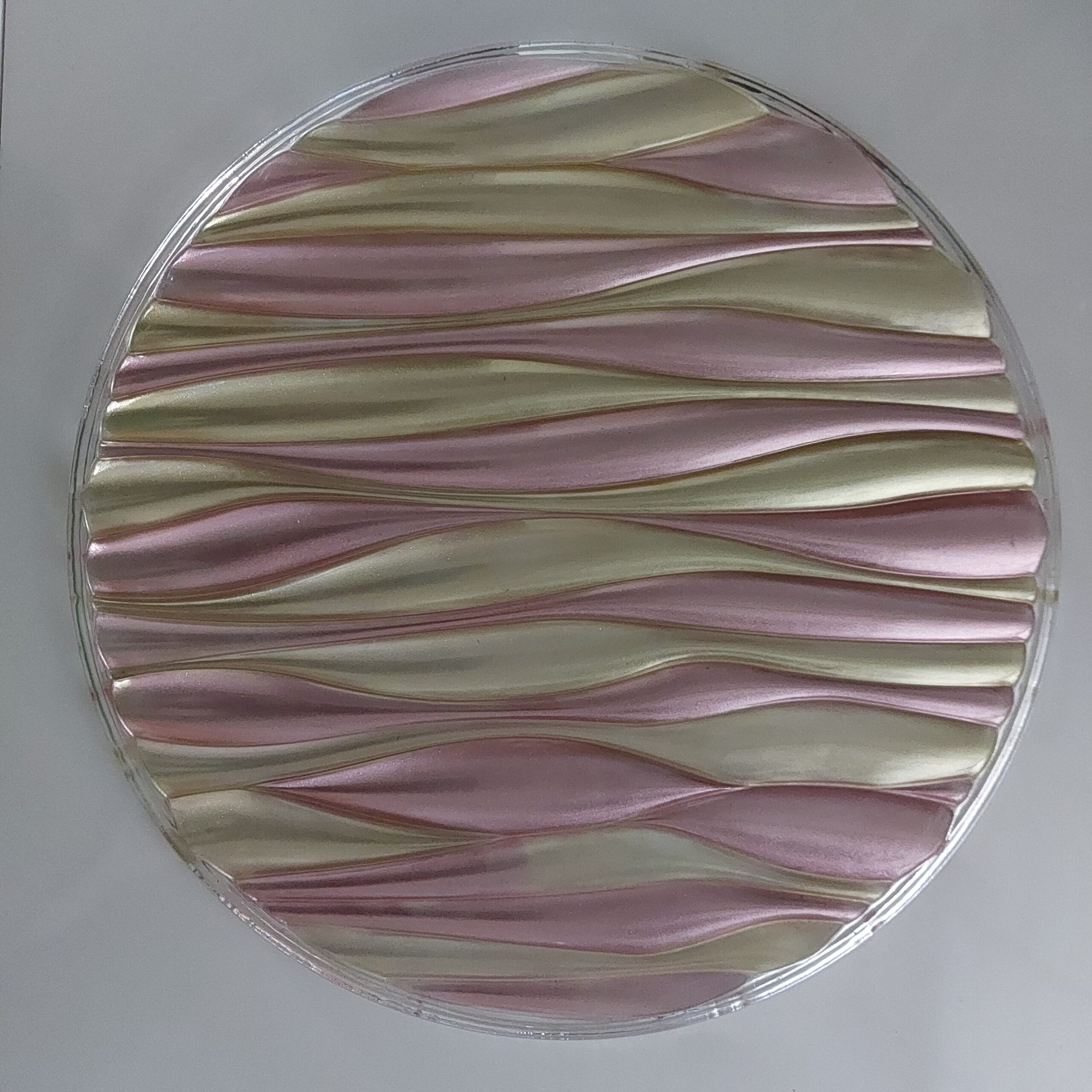 Luxe golvende epoxy onderzetter