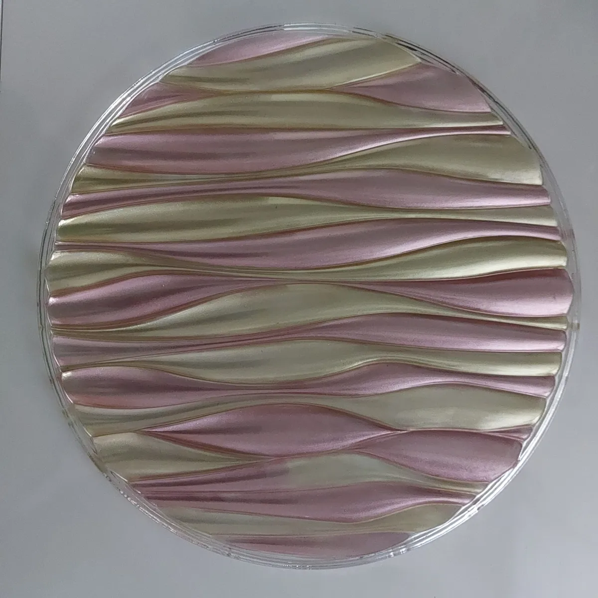 Luxe golvende epoxy onderzetter