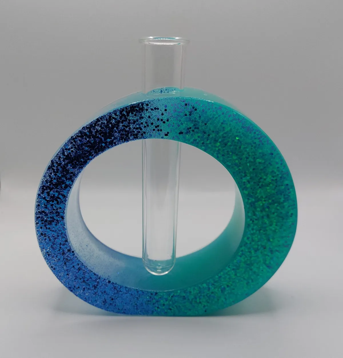 Epoxy O-ring Vaasje met Glaskoker