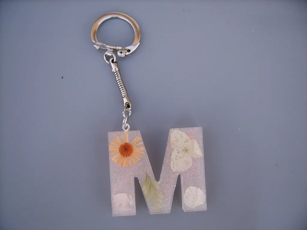 Sleutelhanger cijfers en letters