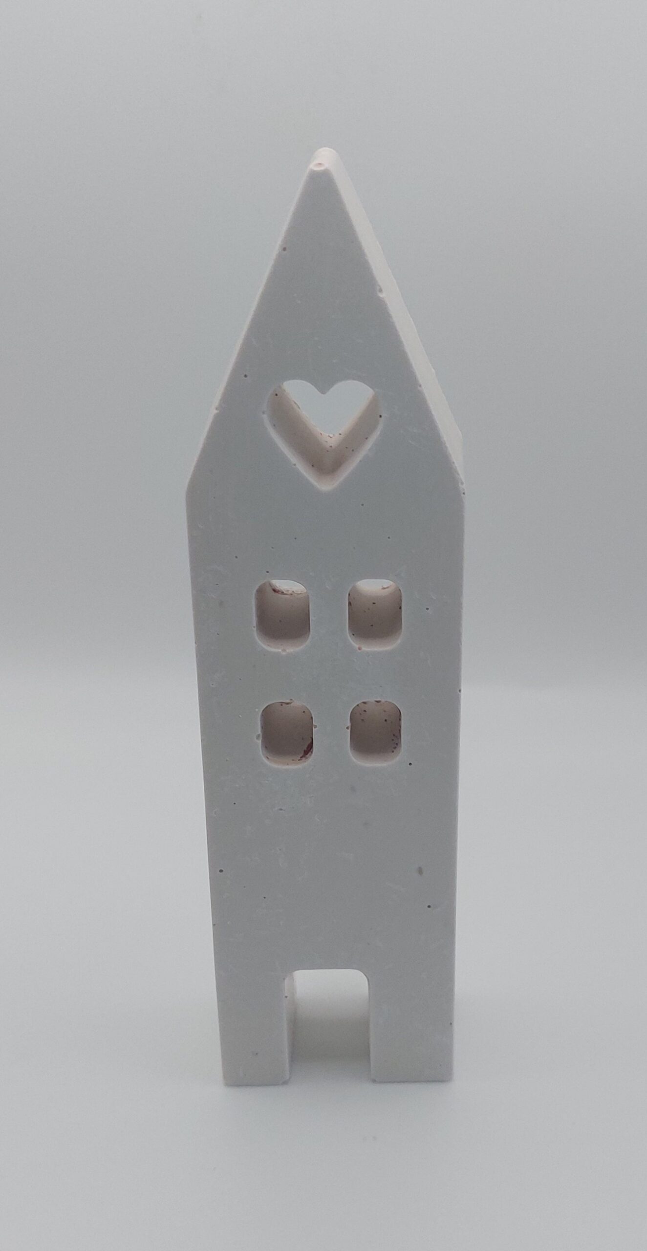 Liefdeshuis – Handgemaakt Terrazzo Decoratiehuisje 15 cm