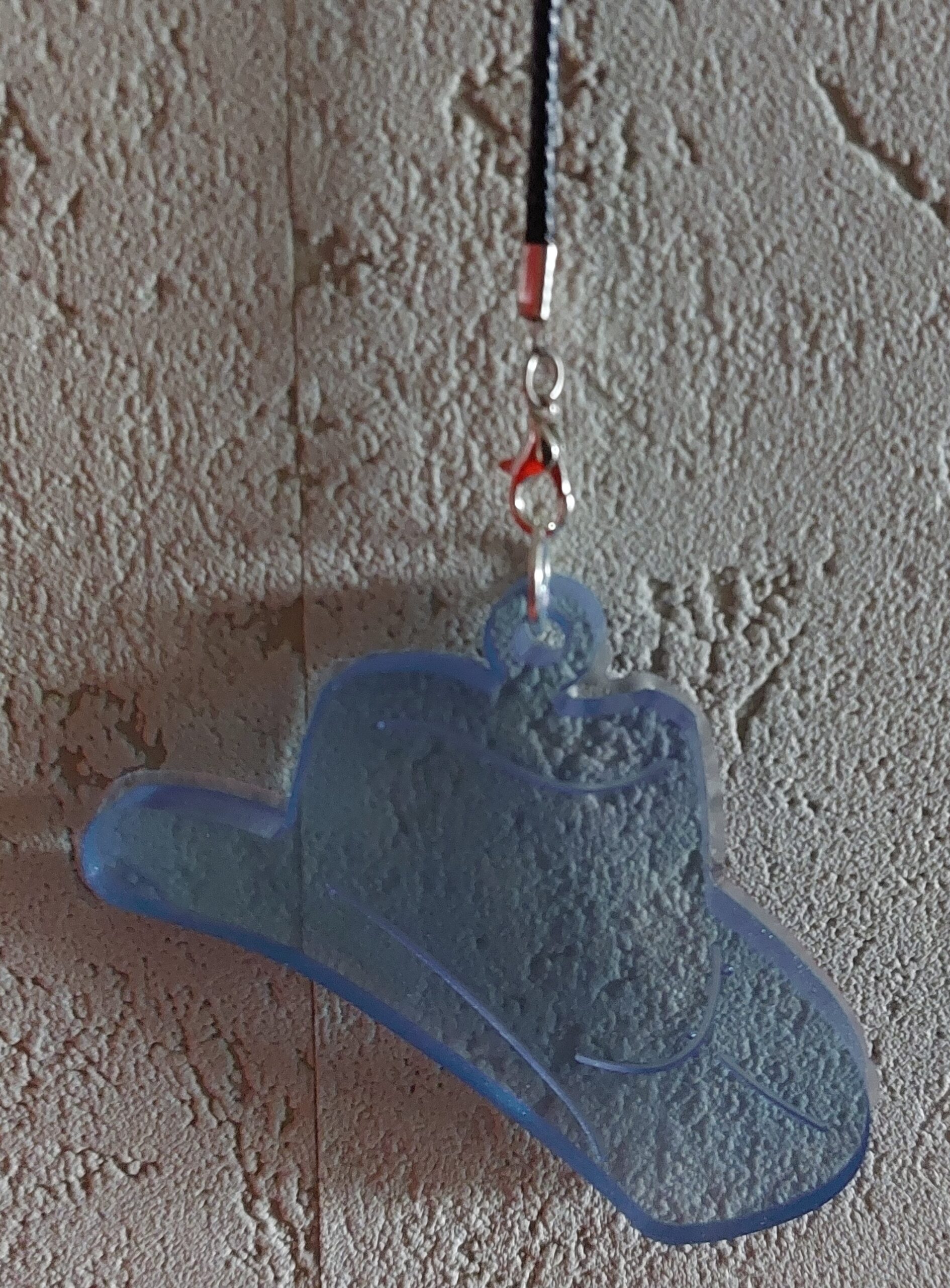 blauwe cowboyhoed