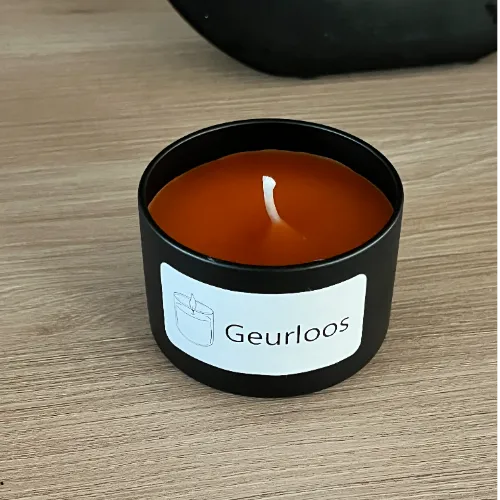Geurloos kaars | potje 80 ml