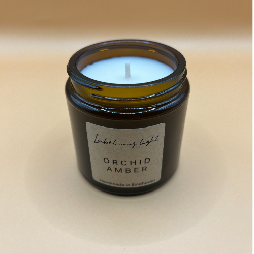 Kaars | Amber Collectie | Orchid Amber