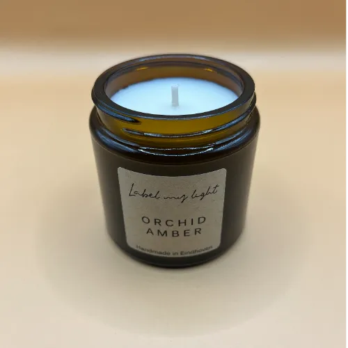 Kaars | Amber Collectie | Orchid Amber