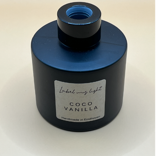 Geurflesje | Frosted zwart collectie | Coco Vanilla