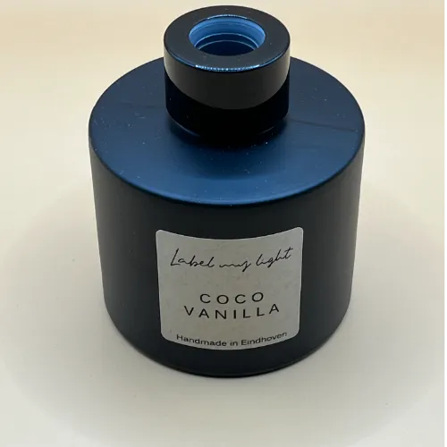 Geurflesje | Frosted zwart collectie | Coco Vanilla
