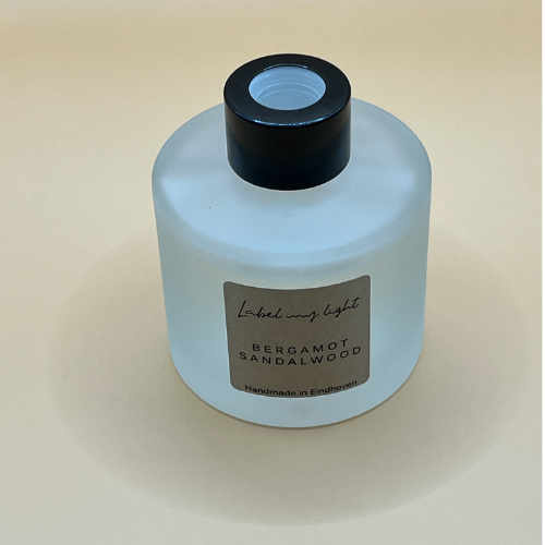 Geurflejes | Frosted Wit Collectie | Bergamot Sandalwood
