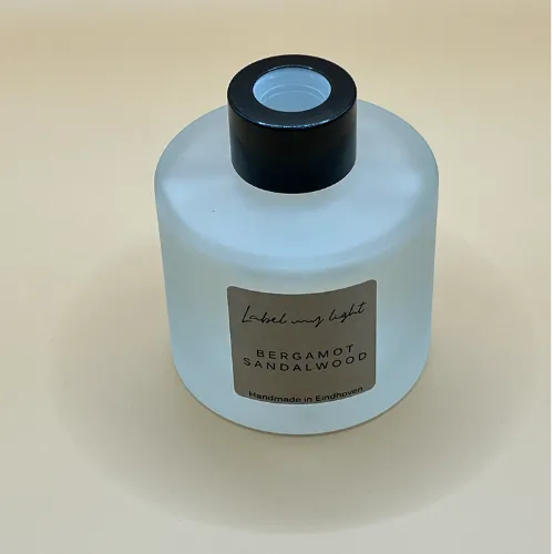 Geurflejes | Frosted Wit Collectie | Bergamot Sandalwood