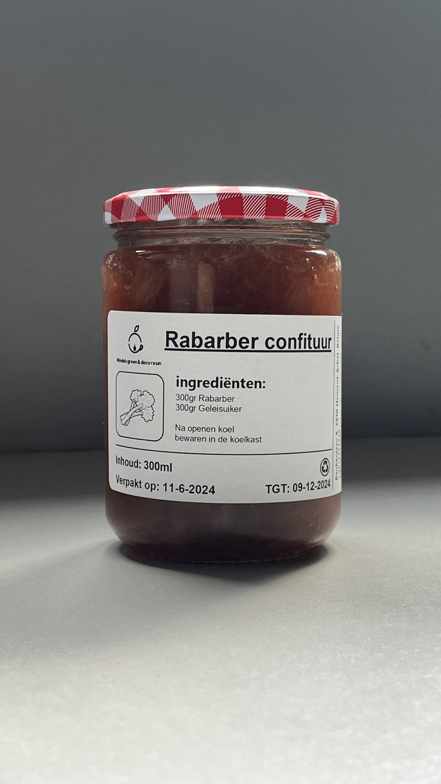 Rabarber confituur