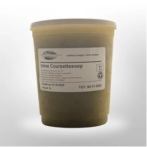 Verse Courgettesoep